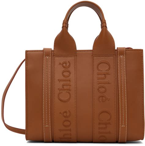 chloe woody tote sale.